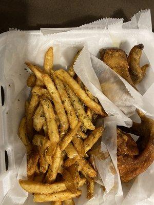 Fries and Wings