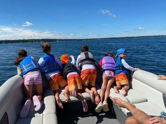 Kids enjoying the lake life!