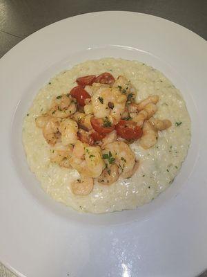 Shrimp Scampi Risotto