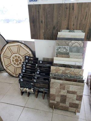 Medallions and floor tile