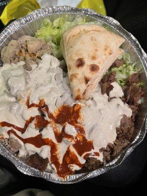 Chicken & Beef Gyro Platter