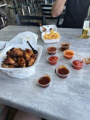 Wings and sauces