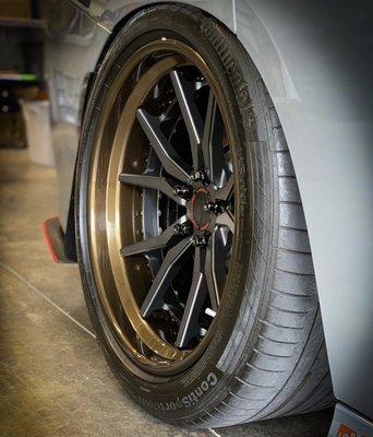 Two tone rim