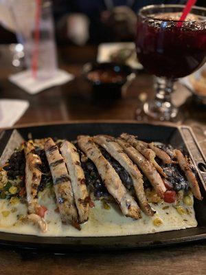 Chicken Skillet and Sangria