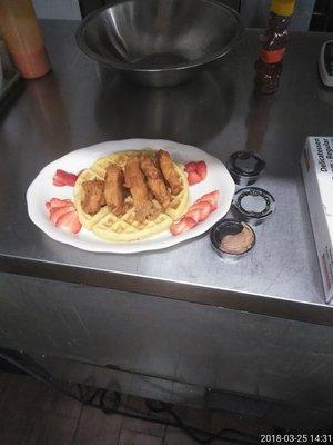 Chicken and Waffles