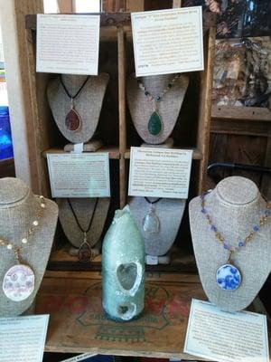 Savannah Artifacts transformed into fine jewelry.