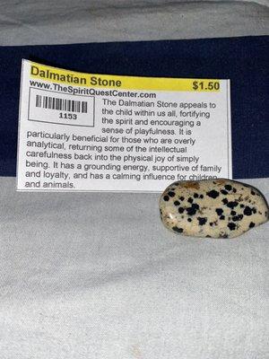 Dalmatian stone