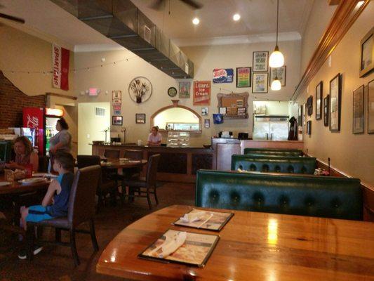 Big dinning room. Allot of neat old stuff to look at.