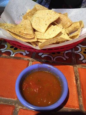 Chips & Salsa were good!