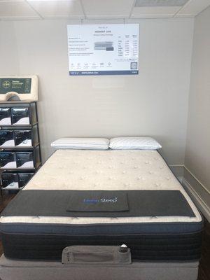 Welcome knowledgeable staff to help guide customers through mattresses selections.