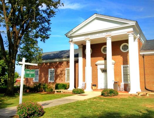 The James Addison Jones Library.