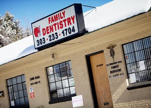 Dental Office Entrance, Carr Street