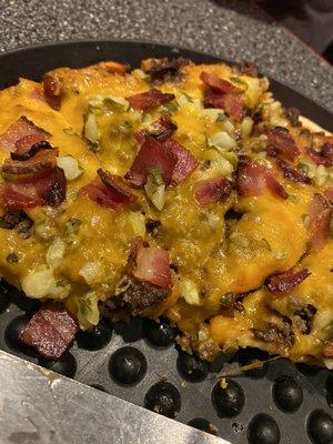 Bacon Cheeseburger Pizza