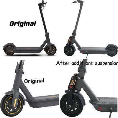 We can add suspension on your electric scooter