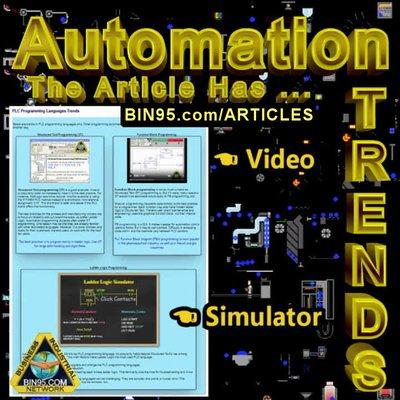 Our articles even have built-in industrial training simulators. This one has a free PLC simulator to teach Ladder Logic basics.