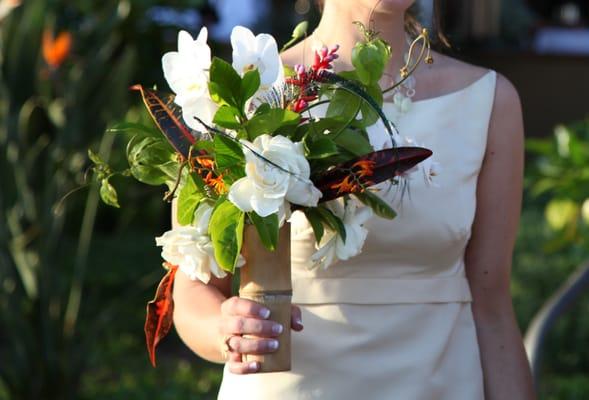 Flowers by Rachel for our Maui wedding!