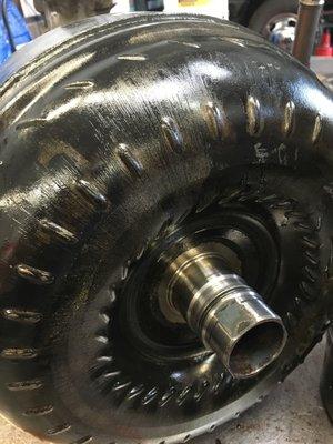 Overheated Torque Converter