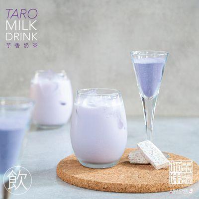 Taro milk drink