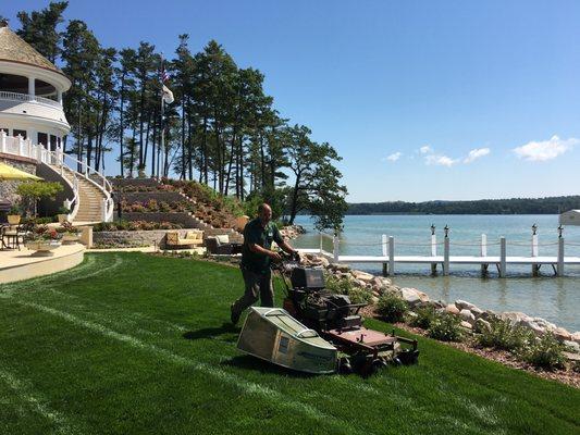 Lawn Mowing in Leelanau