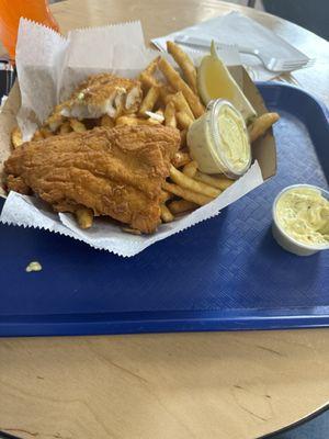 Fried Battered Cod