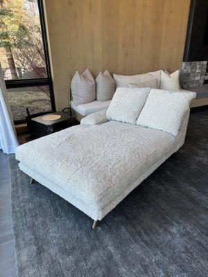 Sheep Skin Chaise