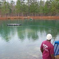 Using water from a pond to cool a home.