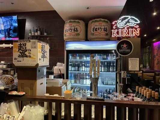 Japanese premium sake bar