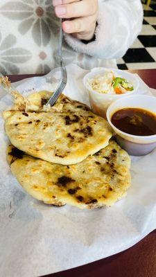 Pupusas- 100% recommend!