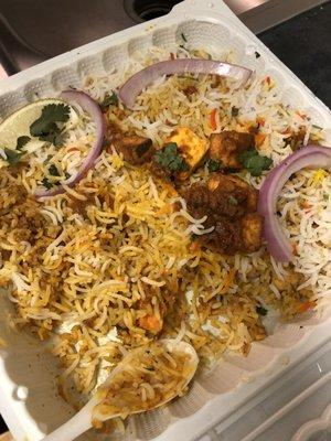 Paneer Biryani