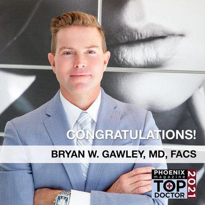 Owner + Founder, Dr. Bryan Gawley, MD, FACS