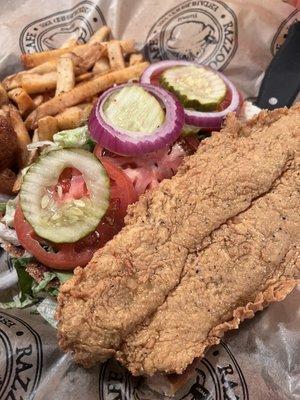 Catfish Po'Boy