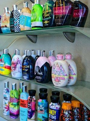 Tanning and Moisturizing Lotions Available