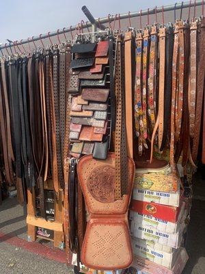 Belts and wallets