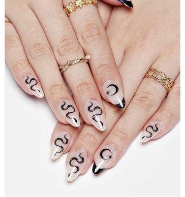 Nail inspo. I was told by one of the owners "Victoria" She "can not do that." Ridiculous