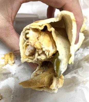 Chicken Shawarma Sandwich w/ all White Meat!