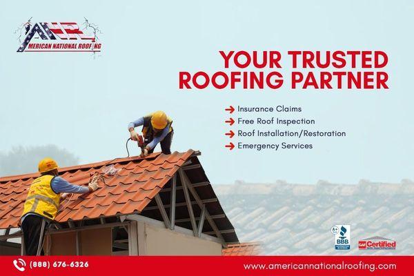 American National Roofing Your Trusted Roofing Partner