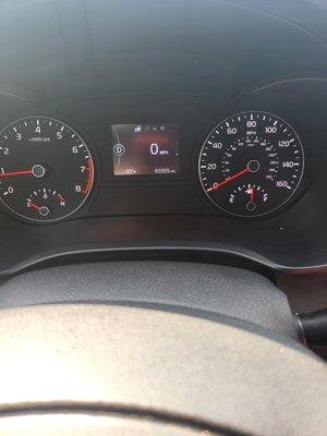 Mileage at pickup 400 miles over what they claimed