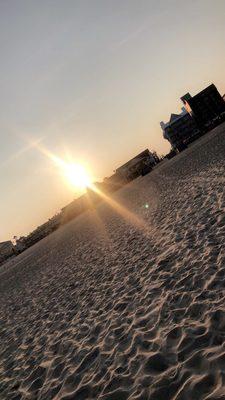 Sand water Beach in Florida