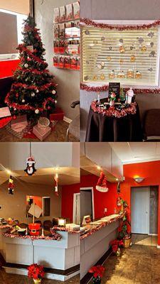 Decking the halls of Kendrick Parker State Farm with festive cheer! Join us in celebrating the season!