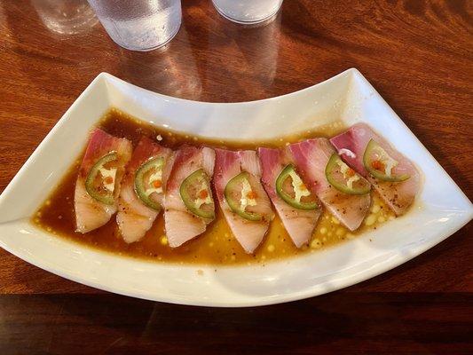 Hamachi carpaccio *amazing!!!*