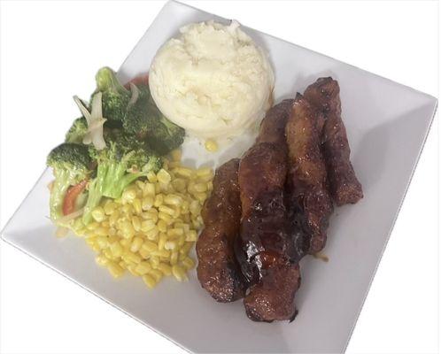 Best Vegan BBQ BABY BACK RIBS in Stamford/ Norwalk, CT area