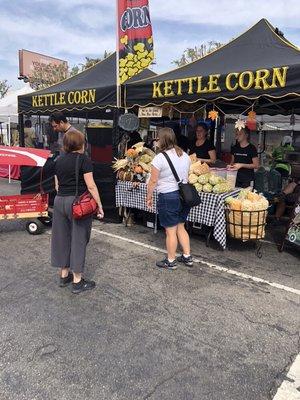 The kettle corn was great! Pumpkin spice and caramel apple flavors too!