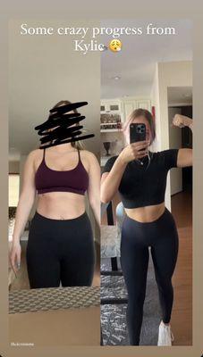 Fat loss transformation!