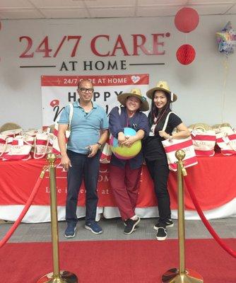 Celebrating Nurses Week at 24/7 Care At Home.