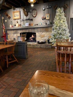 Warm smoky breakfast morning.  Classic Cracker Barrel!! Awesome.