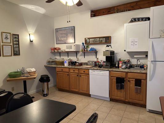 Breakfast kitchen area