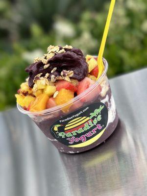 Tropical Acai Bowl is hella good too