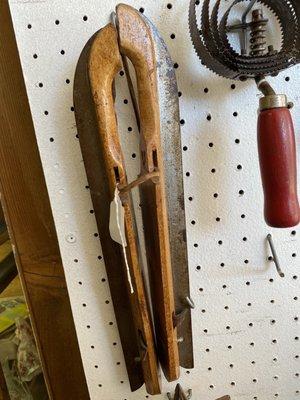 Antique ice skates