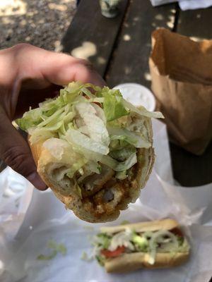 shrimp po'boy