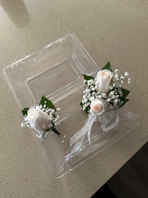 Corsage and Boutonnière